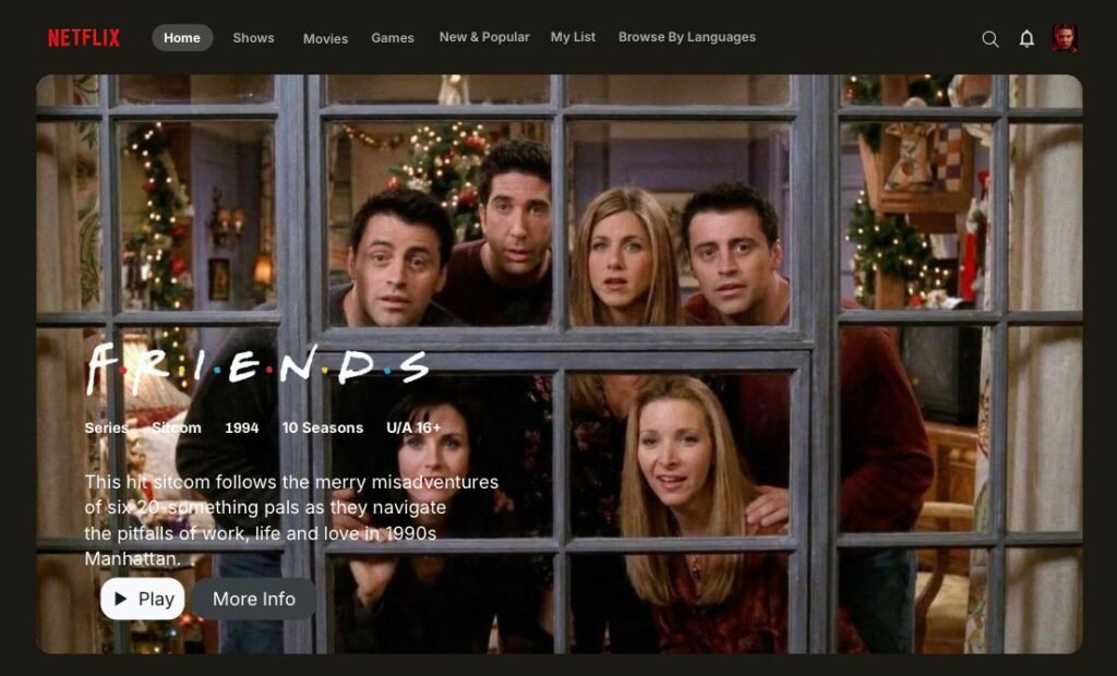 Social media marketing portfolio - Netflix concept project